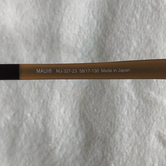 Maui Jim Guardrails Metallic Gloss Copper with HCL® Bronze Polarized lens EUC - Picture 11 of 14